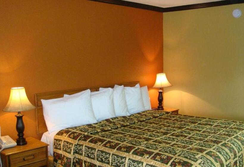 带大床的豪华间, Sunset Inn Lake Oroville