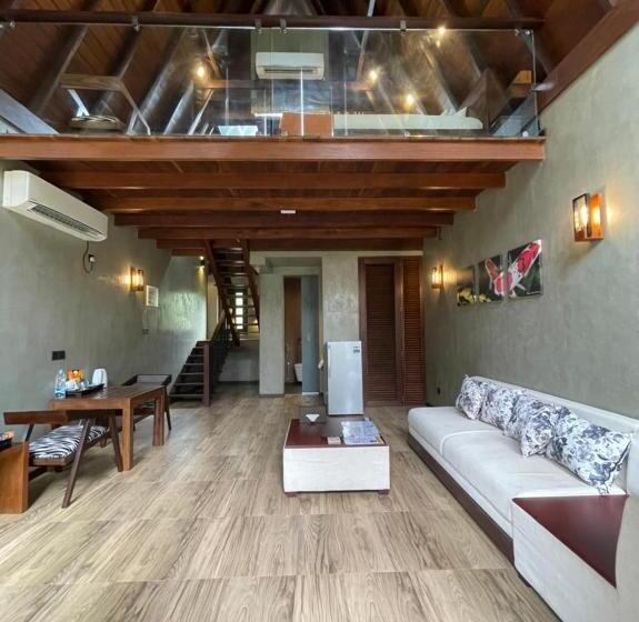 带花园景观和一个卧室的别墅, Soluna Beach Resort