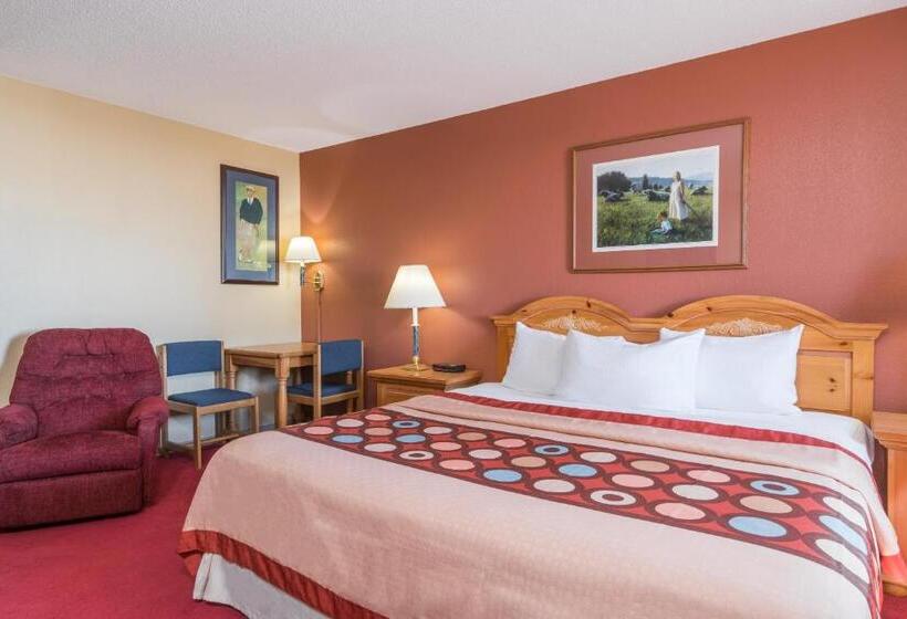 חדר סטנדרט עם מיטת קינג, Super 8 By Wyndham Baxter/brainerd Area