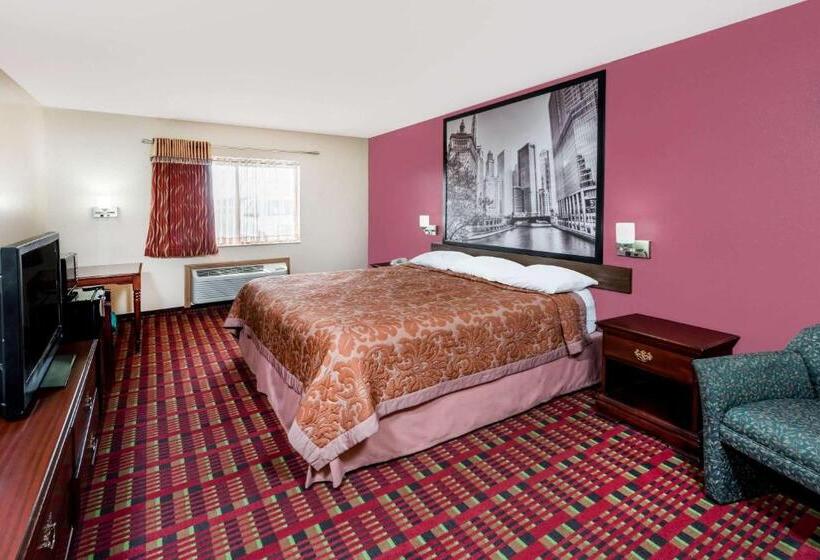 Стандартный Номер Кровать Кинг, Super 8 By Wyndham Paris Il