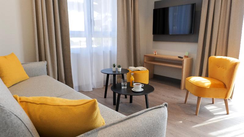 Апартаменты 1 Спальня, Plan B Hotel   Living Chamonix