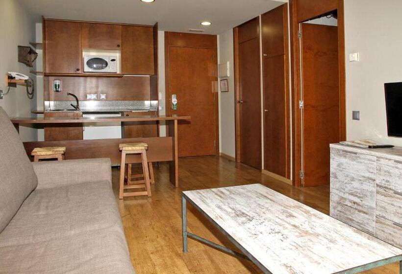 Апартаменты 1 Спальня с Видом, Aparthotel La Vall Blanca