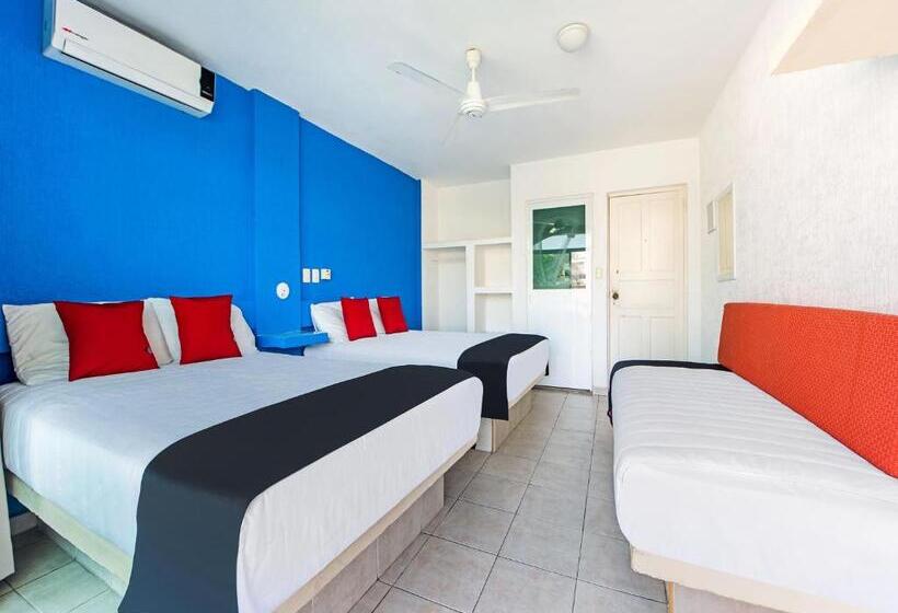 스탠다드 5인객실, Capital O Hotel El Mejicano, Acapulco