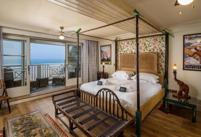 اتاق استاندارد با تخت بزرگ, Tolcarne Beach Colonial Restaurant And Rooms