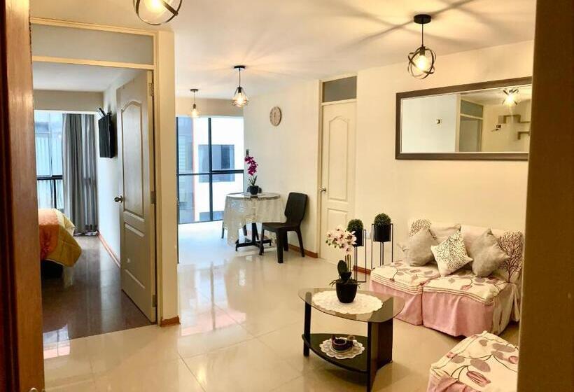 Апартаменты 1 Спальня, Cusco Magico 2   Aparthotel Condominio Las Torres Kayser Ii