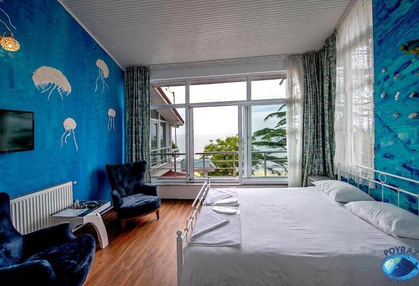 带1个卧室的带海景的公寓, Poyraz Resort
