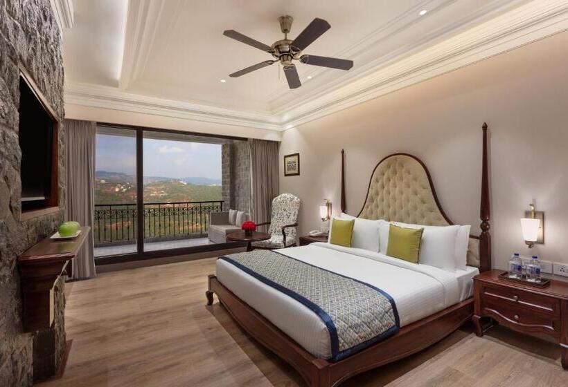 스위트 킹사이즈 침대, Fortune Select Forest Hill, Mahiya, Kasauli   Member Itc S Hotel Group
