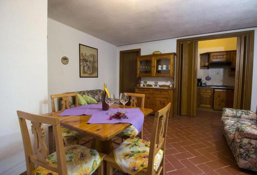 Апартаменты Дюплекс 1 Спальня, Borgo Il Poggio Agritourismo