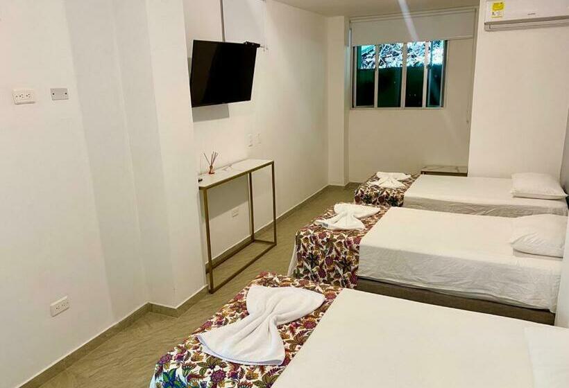 חדר סטנדרט לשלושה, Biohotel Rio Claro