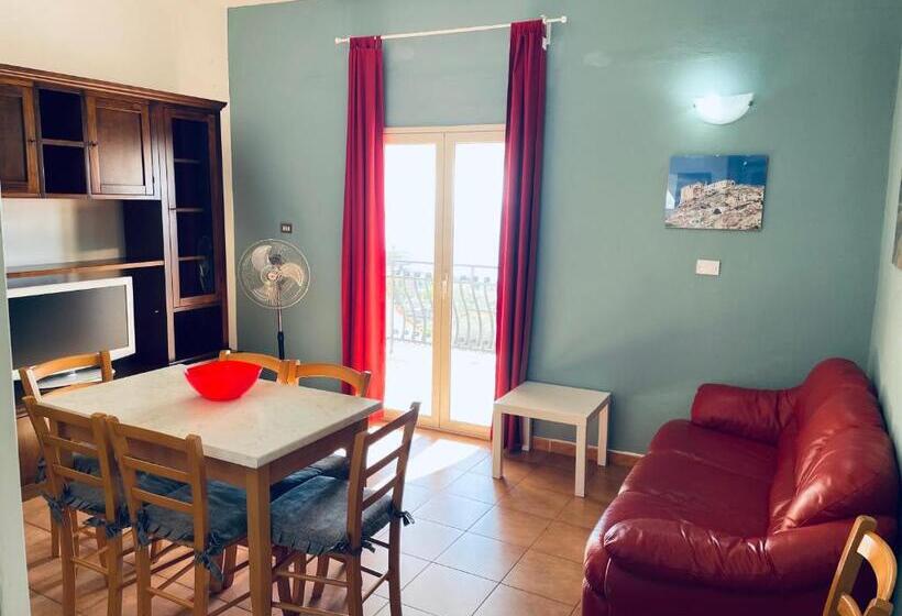 آپارتمان 1 خوابه با چشم‌انداز دریا, Manca Residence