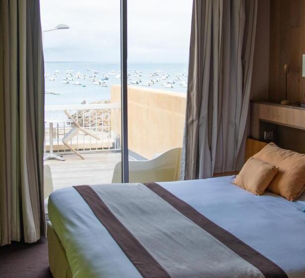 シングルデラックスルーム, Logis Hôtel Restaurant Le Calluna