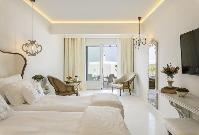 اتاق پریمیوم با چشم‌انداز باغ, Saint John Hotel Villas & Spa