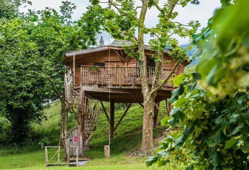 Шале 1 Спальня, Logis Hôtel Andreinia & Cabanes