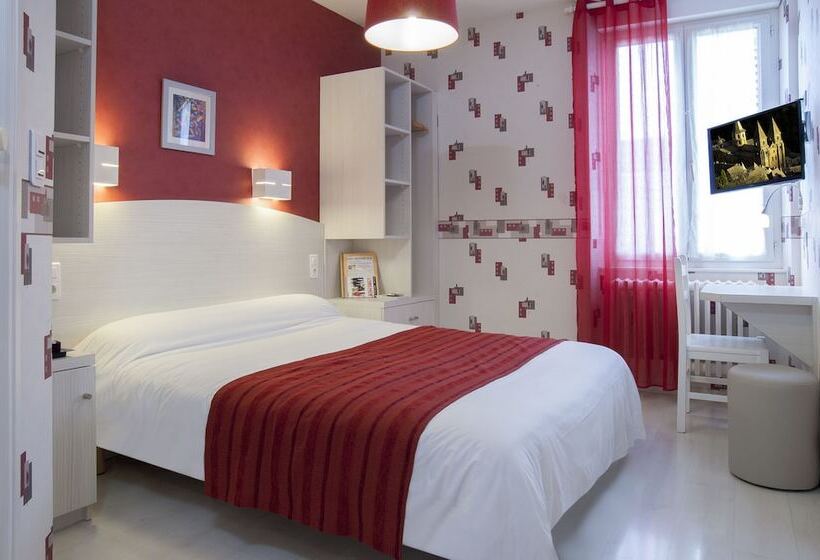 Номер Комфорт, Logis Hôtel Restaurant Cazes Arazat