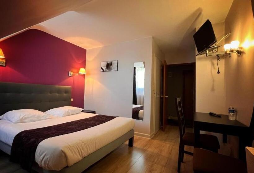 Номер Стандарт, Logis Hotel Restaurant Des Voyageurs