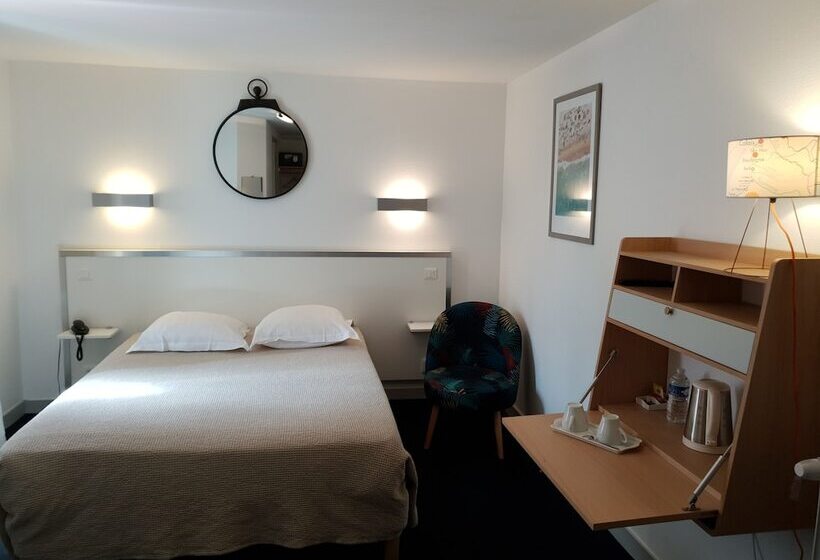 Номер Стандарт, The Originals Boutique, Hôtel La Colonne De Bronze, Saintvalérysursomme