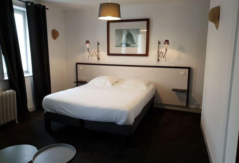 Номер Стандарт, The Originals Boutique, Hôtel La Colonne De Bronze, Saintvalérysursomme