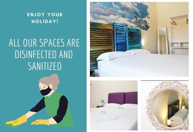 اتاق استاندارد چهار تخته, Urban Pop Hostel & Bnb