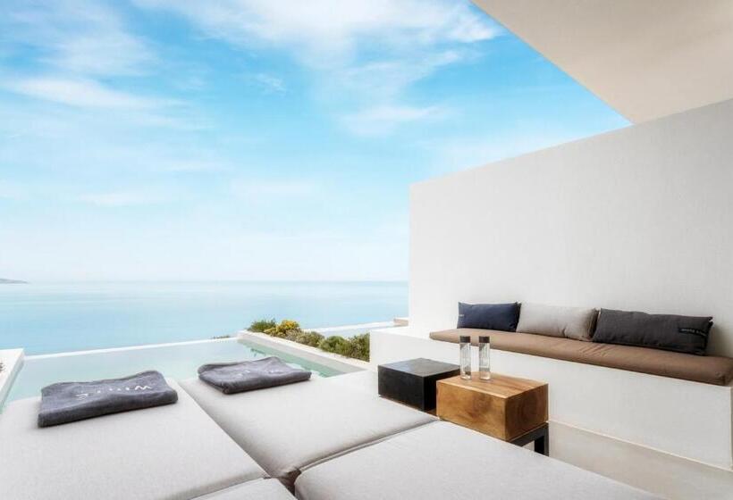 Люкс Премиум Вид на Море, Domes White Coast Milos, Adults Only   Small Luxury Hotels Of The World