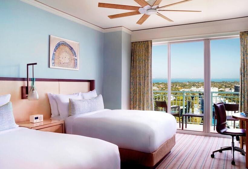 סוויטה נשיאותית 2 חדרים, The Ritzcarlton Key Biscayne, Miami