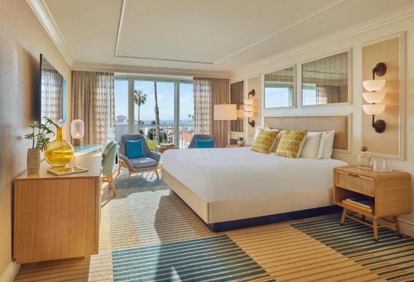Номер Стандарт Боковой Вид на Море, Viceroy Santa Monica