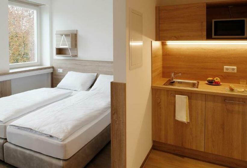 Номер Стандарт, A2 Boarding House Memmingen