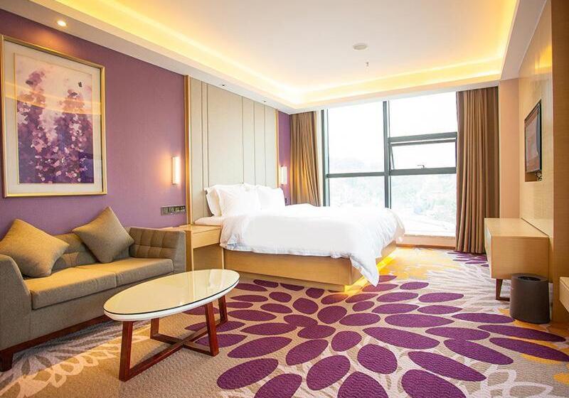 Люкс Повышенной Комфортности, Lavande Hotel Mianyang Santai North Passenger Transport Center Binjiang Park