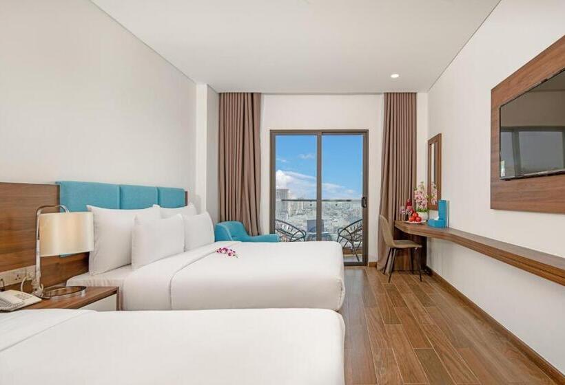 اتاق استاندارد با چشم‌انداز شهر, Gold Plaza Hotel Da Nang