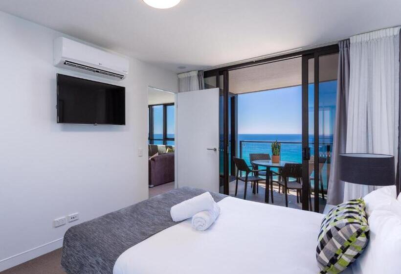 침실 1개 바다 전망 아파트, Hostrelax Residences On Surfers