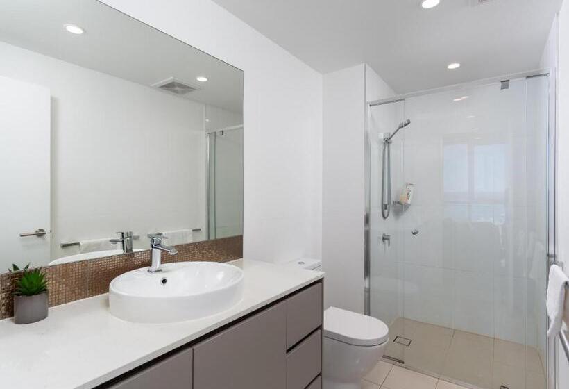 침실 1개 바다 전망 아파트, Hostrelax Residences On Surfers