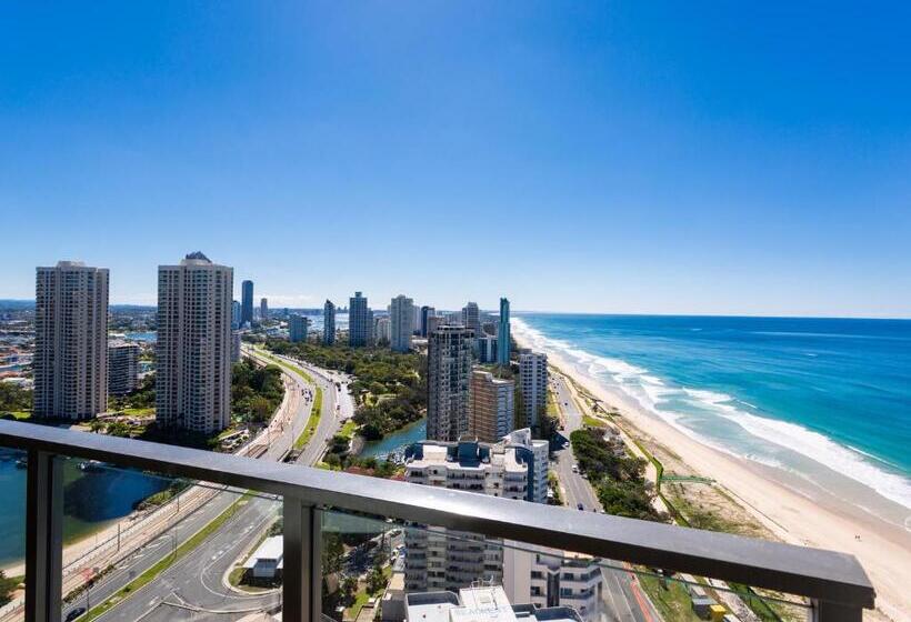 침실 1개 바다 전망 아파트, Hostrelax Residences On Surfers