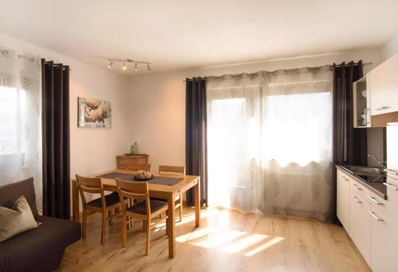 آپارتمان 1 خوابه با بالکن, Residence Untermösslhof