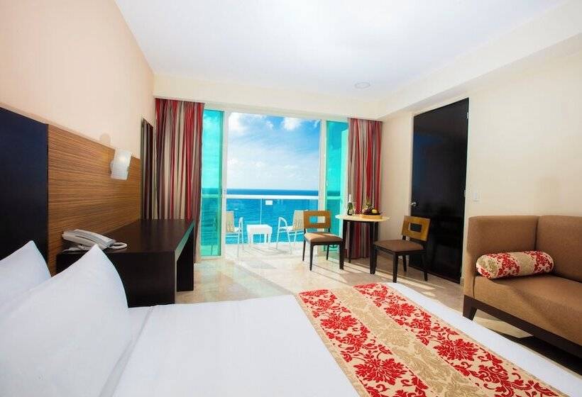 Cameră Romantică cu Vedere spre  Mare, Krystal Cancun