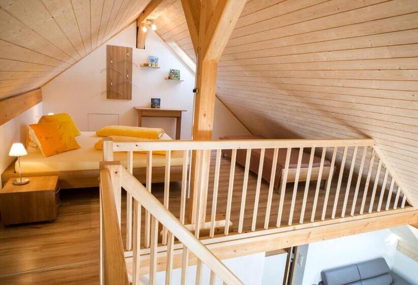 景色の見える一ベッドルームアパートメント, B&b Ferienhof Am See