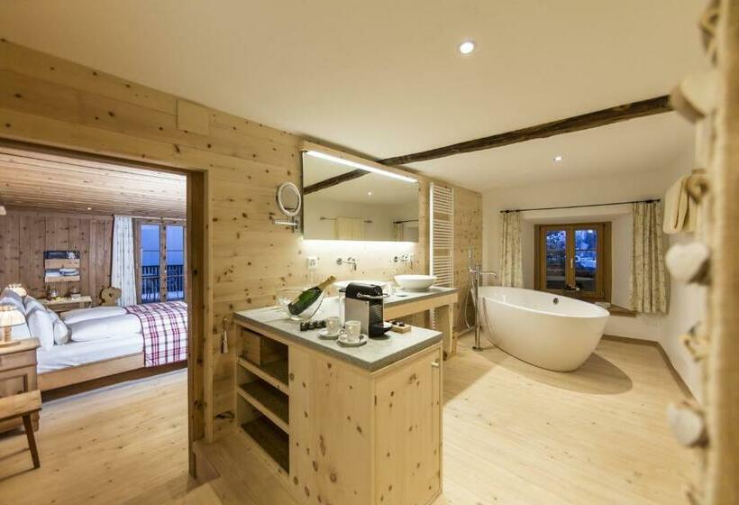 小型套房, Relais & Châteaux In Lain Hotel Cadonau