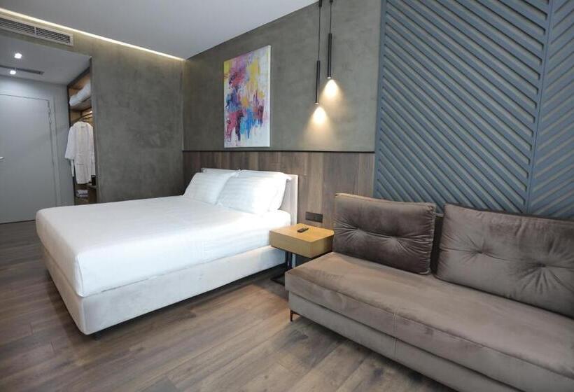 디럭스 룸 측면 바다 전망, Ap Hotel Boutique