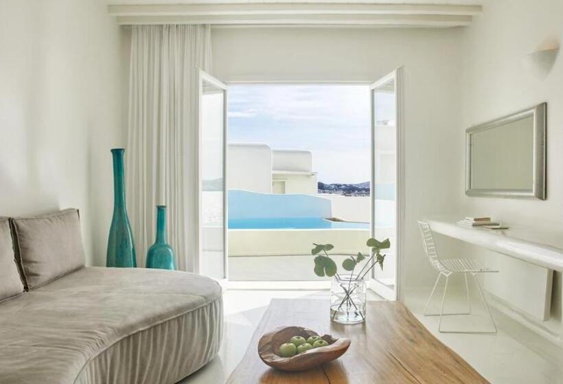 جناح مزود بحمام سباحة, Cavo Tagoo Mykonos