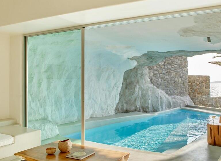 جناح مزود بحمام سباحة, Cavo Tagoo Mykonos