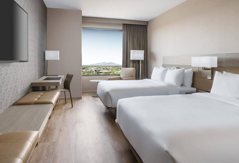 带2个双人床的标准工作室, Ac Hotel By Marriott Scottsdale North