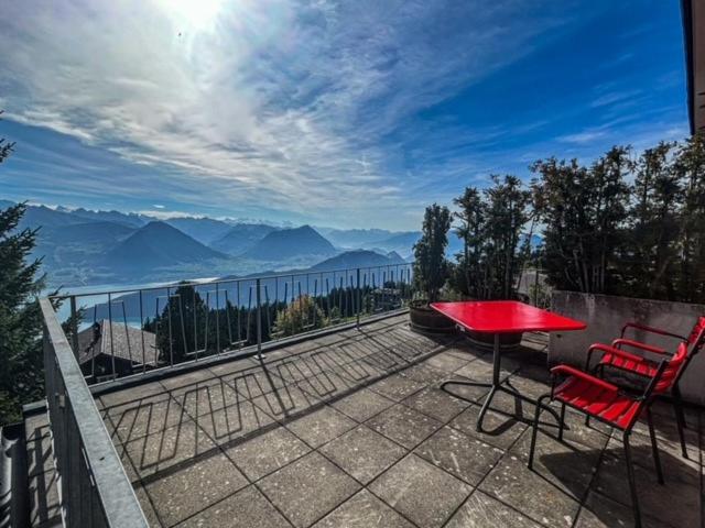 Номер Deluxe Вид на Озеро, Bergsonne Rigi
