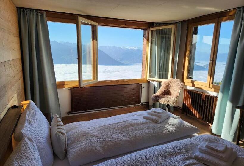 Номер Deluxe Вид на Озеро, Bergsonne Rigi