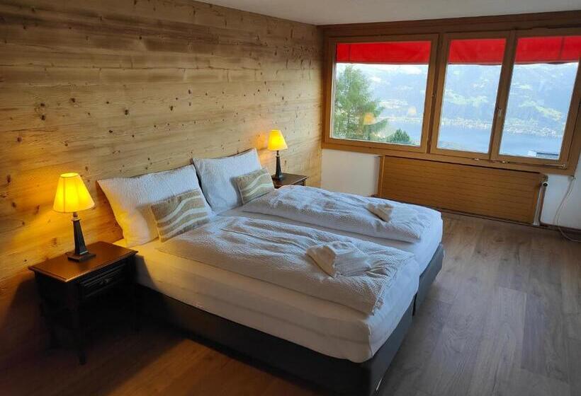 Номер Deluxe Вид на Озеро, Bergsonne Rigi