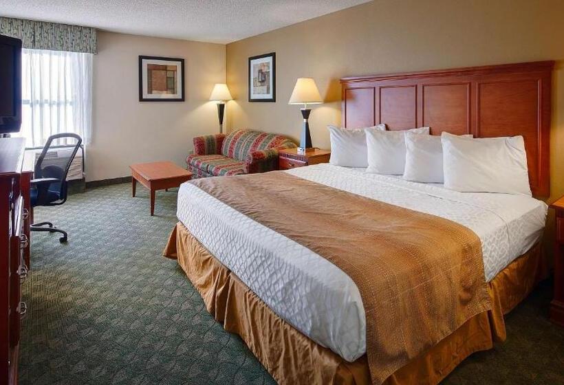 身障者適用キングサイズベッドルーム, Best Western Classic Inn