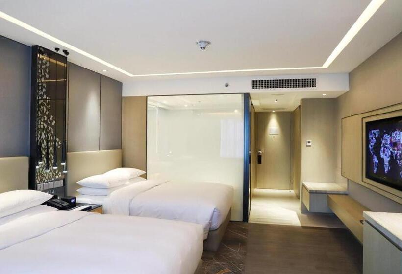 Номер Стандарт 2 Двуспальные Кровати, Renaissance Shenzhen Luohu