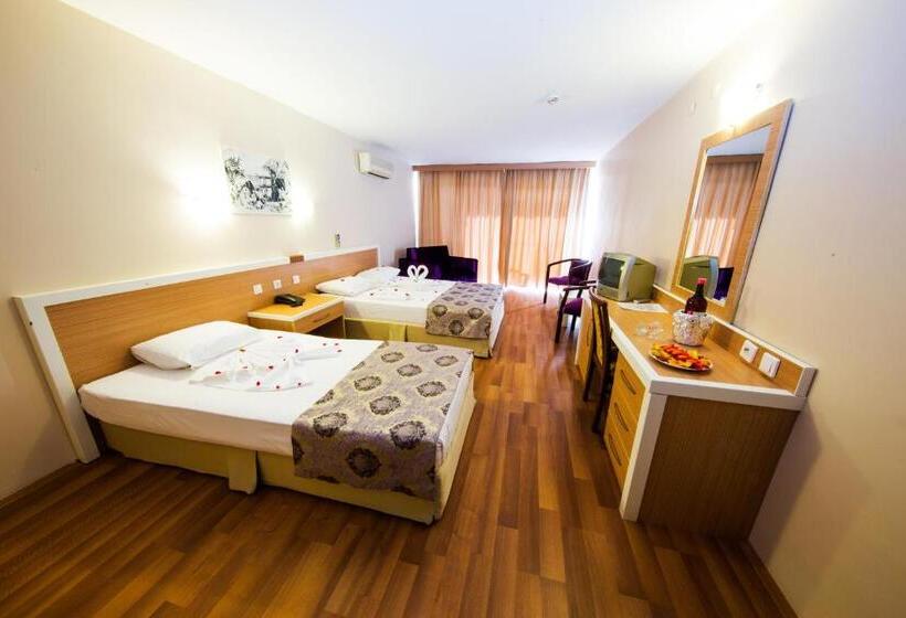 Номер Стандарт Трехместный, Tuntas Beach Hotel   All Inclusive