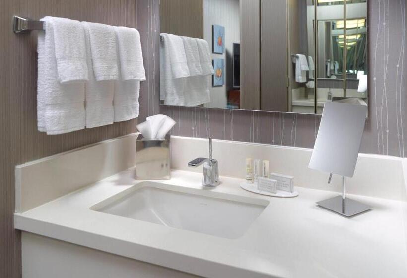 带大床的标准间, Courtyard By Marriott Atlanta Alpharetta