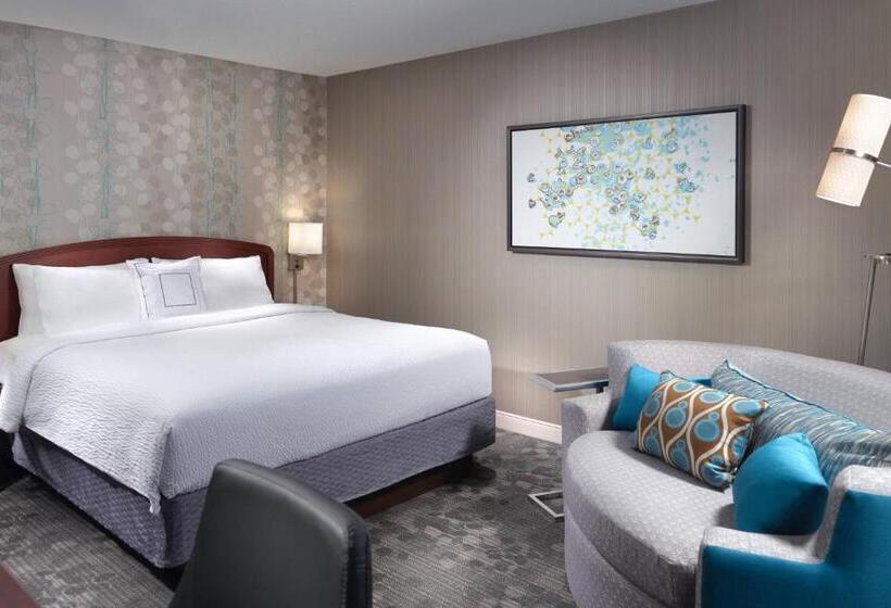 带大床的标准间, Courtyard By Marriott Atlanta Alpharetta