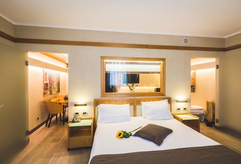 带按摩功能的小型套房, Park Hotel Ai Pini & Restaurant Ai Pini