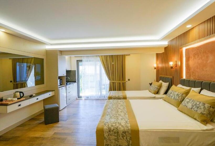 سوییت با چشم‌انداز باغ, Green Beyza Suites