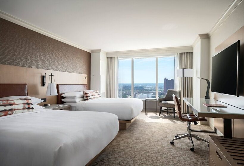 스탠다드 룸 더블 침대 2개, Baltimore Marriott Waterfront